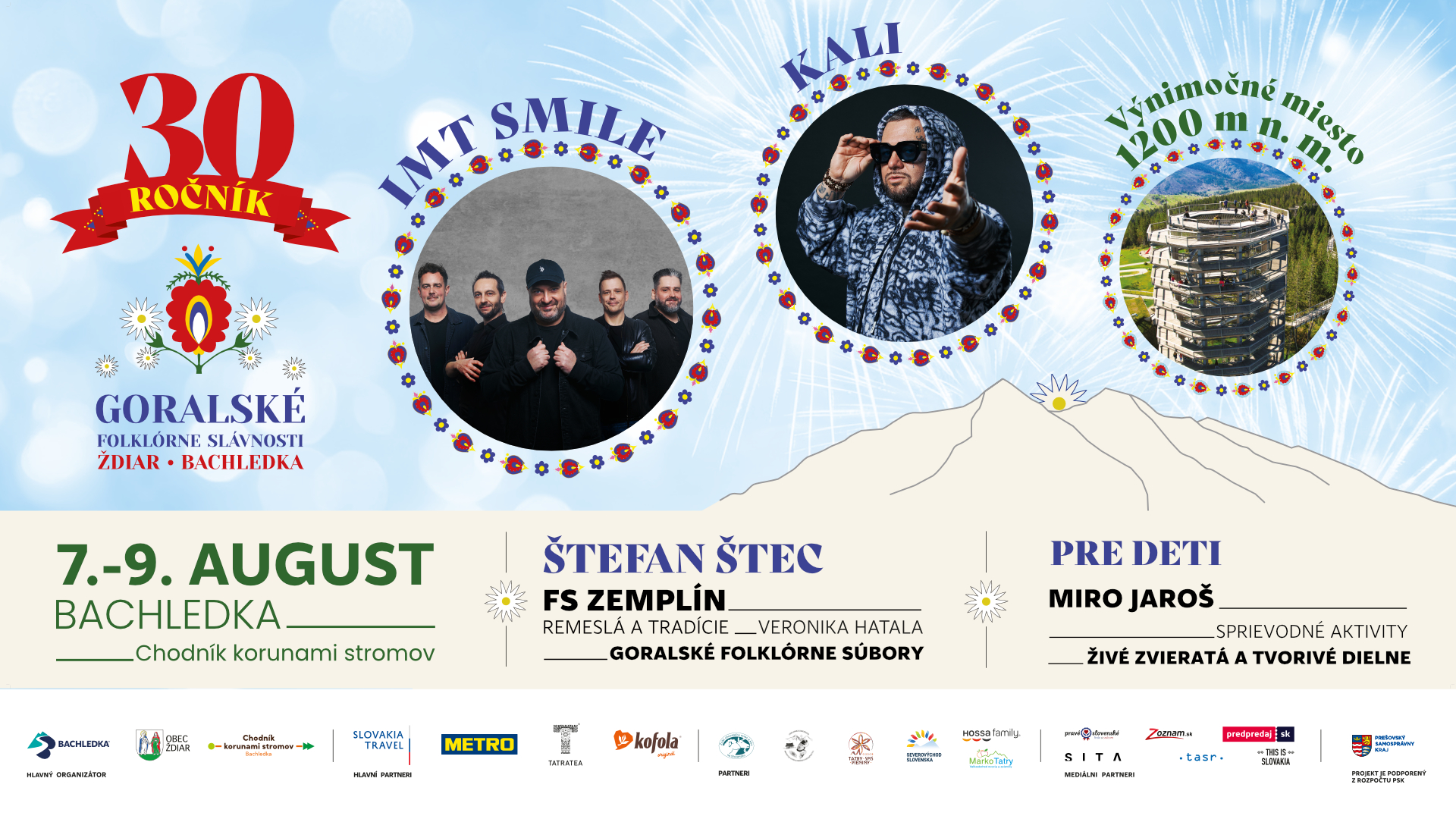 Jubilejné 30. Goralské folklórne slávnosti sa už blížia