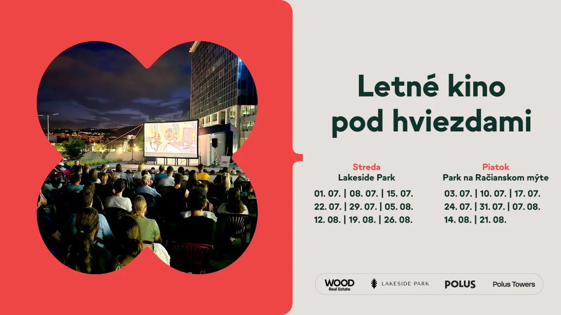 Letné kino pod hviezdami – Bratislava-Nové Mesto