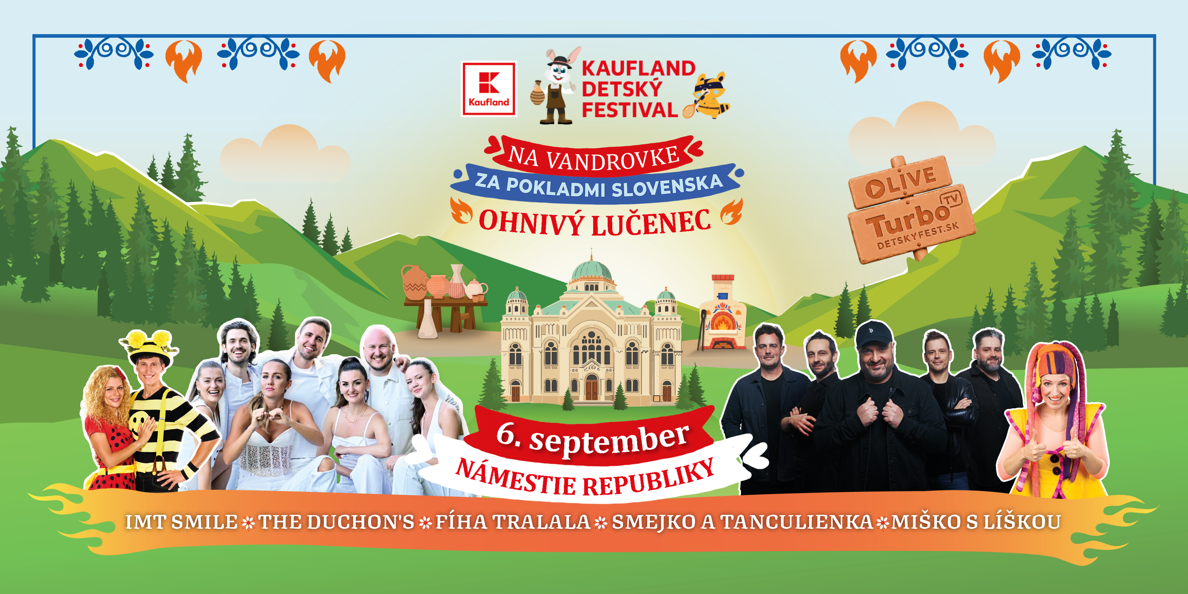 Kaufland detský festival Lučenec
