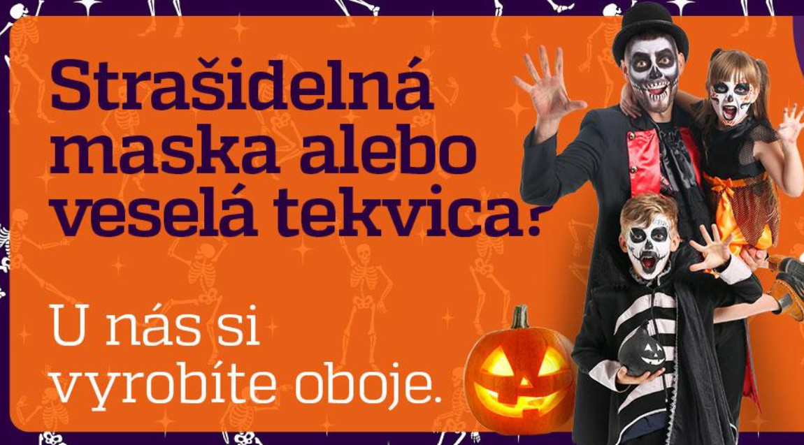 Halloweenske tvorivé dielničky v Bory Mall