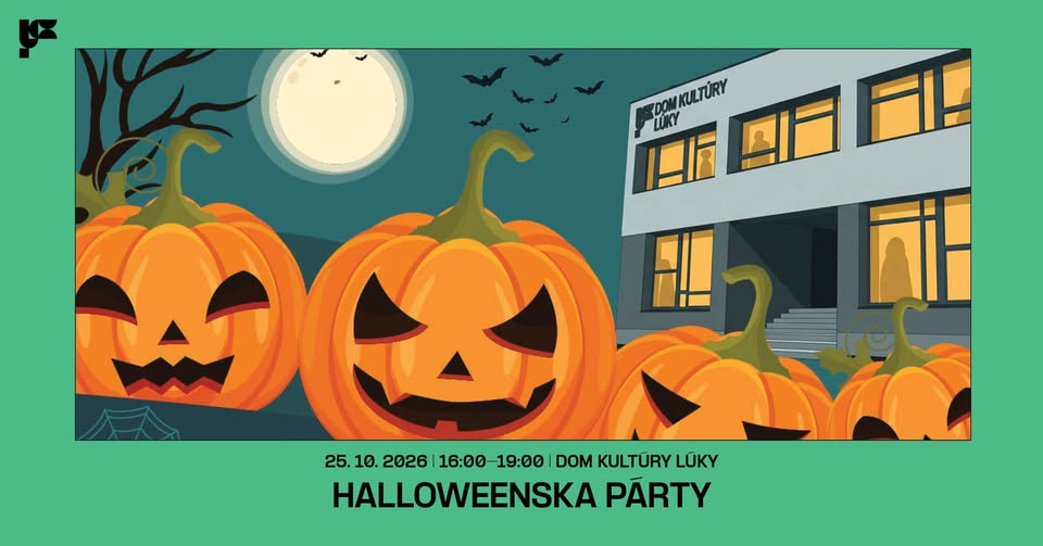 Halloweenská párty v DK Lúky